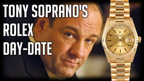 tony soprano rolex fake watches